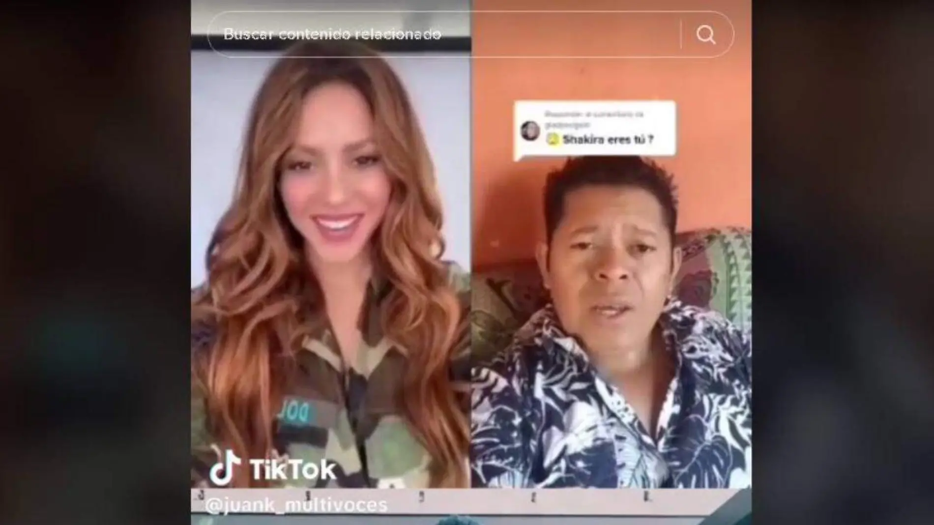 Shakiro, Hombre canta como Shakira y se vuelve viral